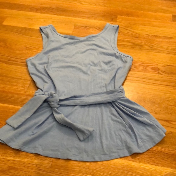 🎉HP🎉 Ett Twa Blue Tie Tank - Picture 3 of 5